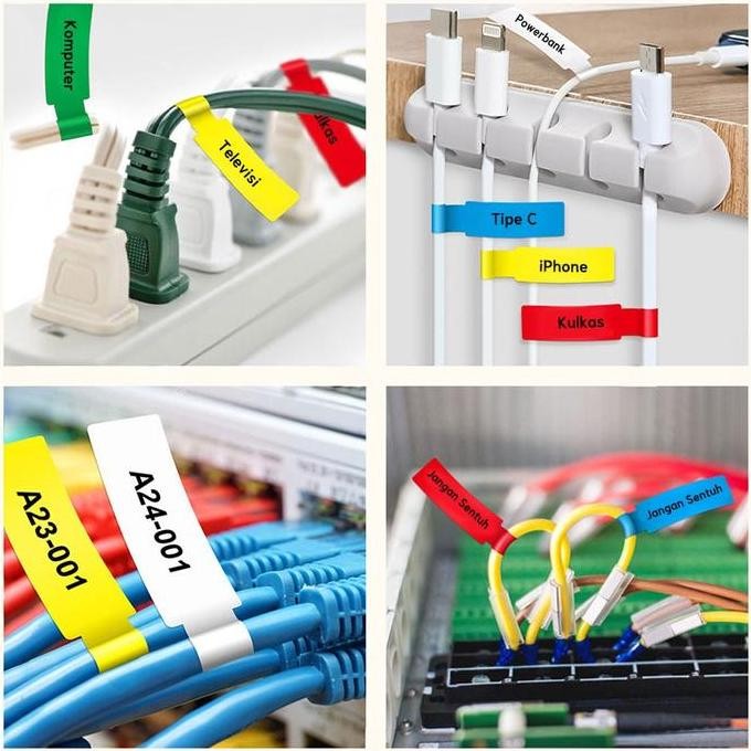

Niimbot D11 / D110 / D101 Stiker Pencetakan Label Kabel Stiker Jaringan Kabel Serat Optik Kuncir Kuncir Kabel Perekat Diri Kabel Optik Kertas Label New Stok