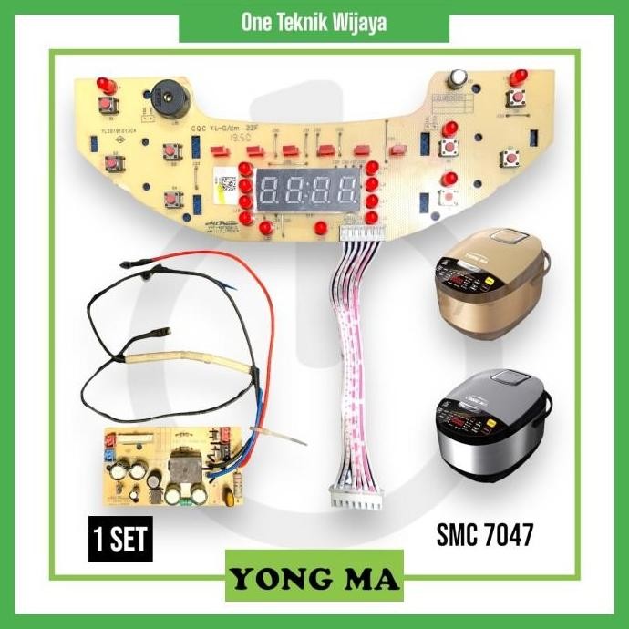 Modul PCB Magic Com Rice Cooker Yong Ma SMC7047