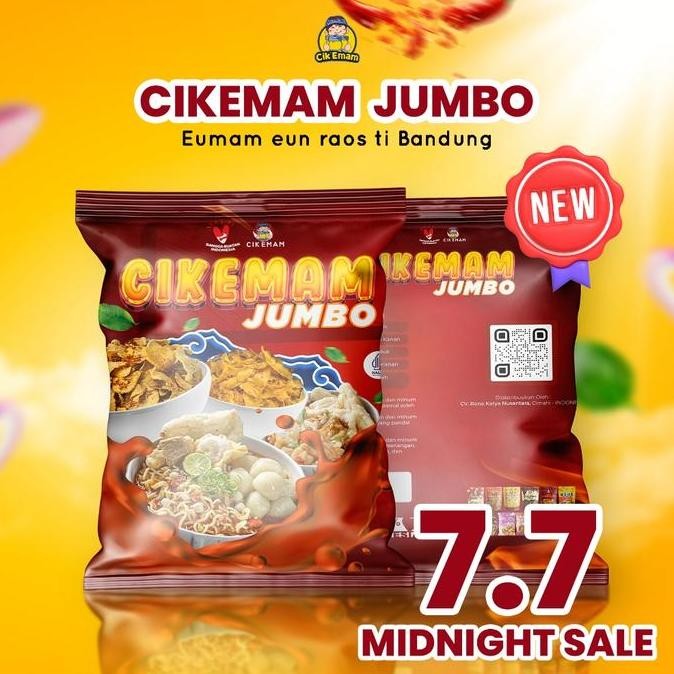 

Cik'Emam - Paket Cikemam Jumbo - Baso Aci Seblak Cuankie Burahay Rabokki Pedas Original Hemat Asli Bandung