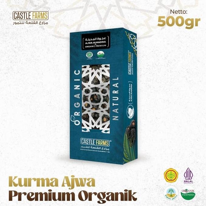

RKM Castle Farms Kurma Ajwa Premium Organik 500gram