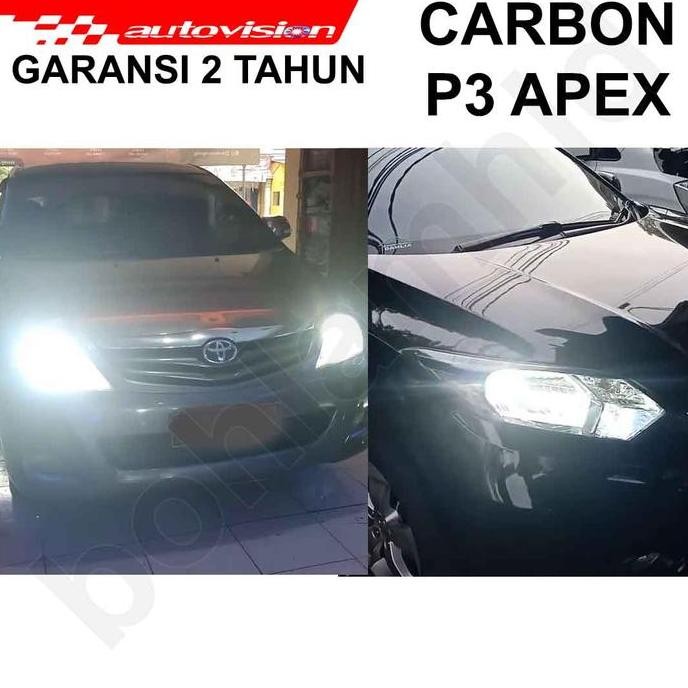Lampu LED Mobil Autovision Carbon LX H11 H16 H8 126Watt 13Lumens