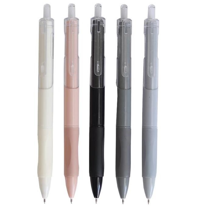 

Kp170 - Gel Pen Pulpen Gel Retractable 5 Warna 0.5Mm50Pcs New Stok