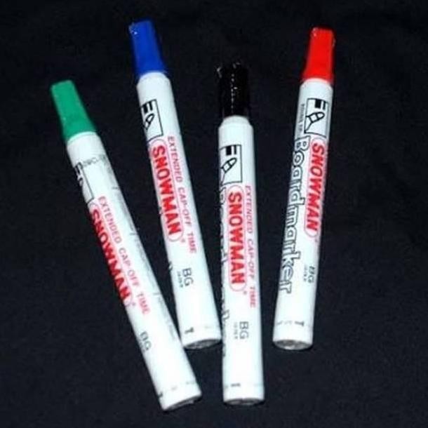

Spidol Papan Tulis Snowman Whiteboard Bg12 Lusin New Stok