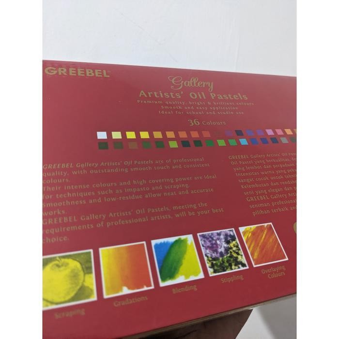 

EMS CRAYON | OIL PASTEL GREEBEL ARTIST 36 WARNA MURAH