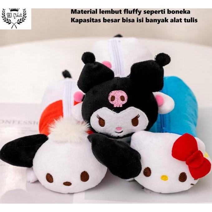 

Tempat Pensil Kotak Pensil Kapasitas Besar Karakter Kuromi Melody Fluffy Doll New Stok