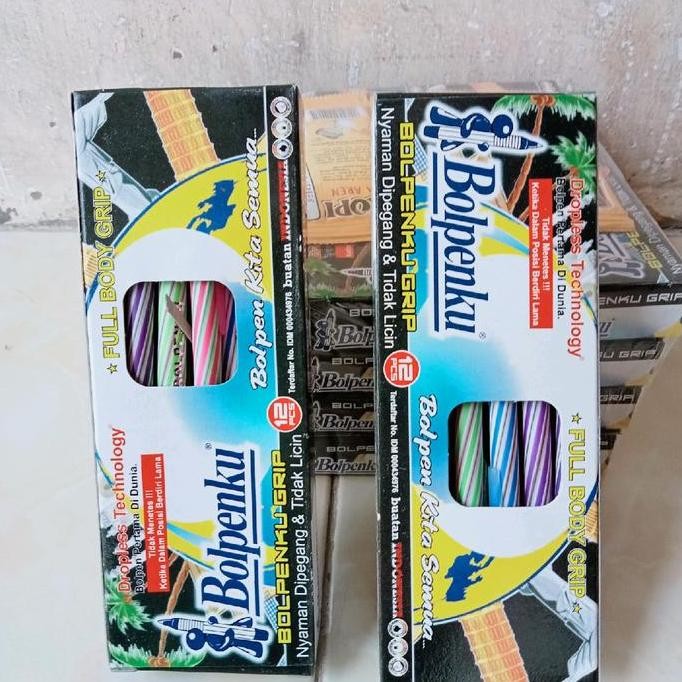 

(12Pak)Bolpenku Pulpen Lilin Grip 1 Gros(144Pcs) New Stok