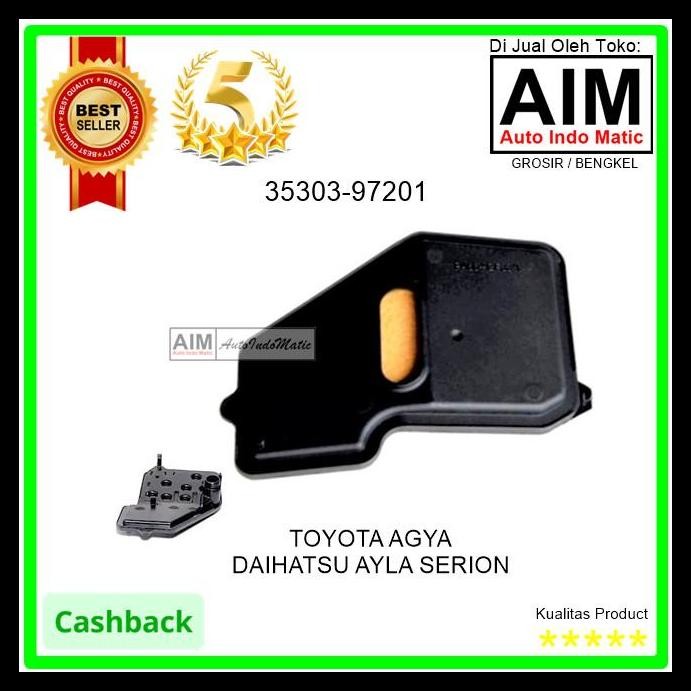 TERBARU TOYOTA AGYA MATIC TRANSMISI OLI FILTER 35303-97201 /RP130 