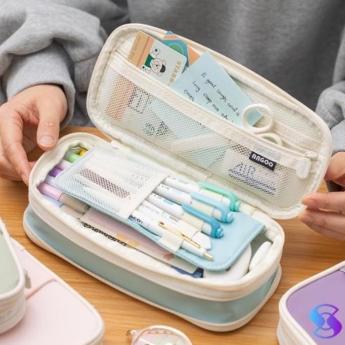 

Tempat Pensil / Kotak Alat Tulis Berkapasitas Besar-Suning Mall New Stok