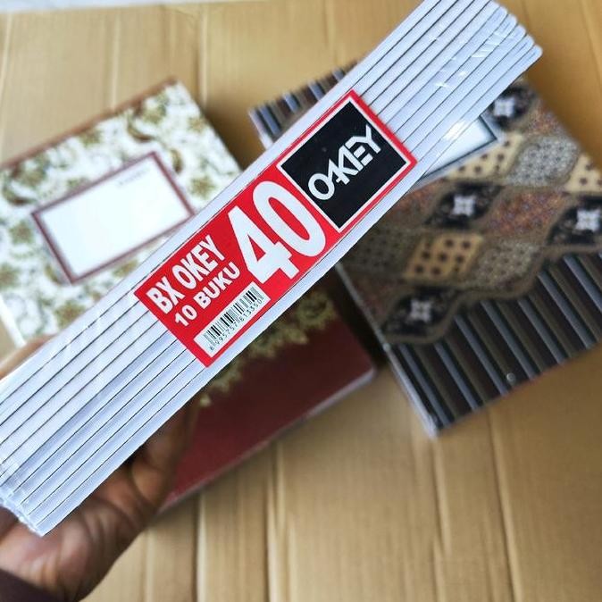 

Bigbos Okey Isi 40 Lembar 1 Pack Isi 10 New Stok