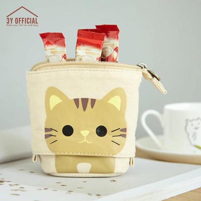 

3Y Kotak Pencil Model Tarik Panjang Pendek Pencil Case Lucu Imut New Stok