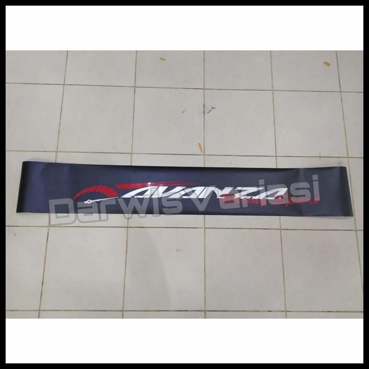 DISKON STIKER HITAM KACA DEPAN MOBIL ALL NEW AVANZA 