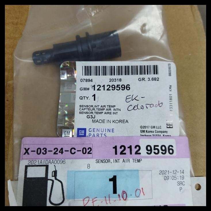 BEST DEAL SENSOR INTAKE AIR TEMPERATUR IAT CHEVROLET COLORADO 