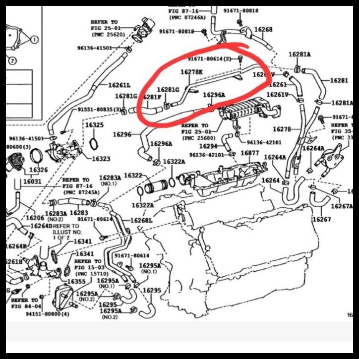 GRATIS ONGKIR PIPA BYPASS VX200 BENSIN 1UR 4600CC PIPA AIR COOLER MATIC ORI 16278 