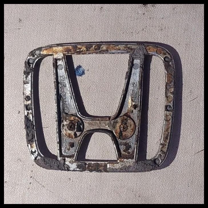 GRATIS ONGKIR EMBLEM / LOGO H KAP MESIN DEPAN MOBIL HONDA CIVIC ESTILO - GENIO