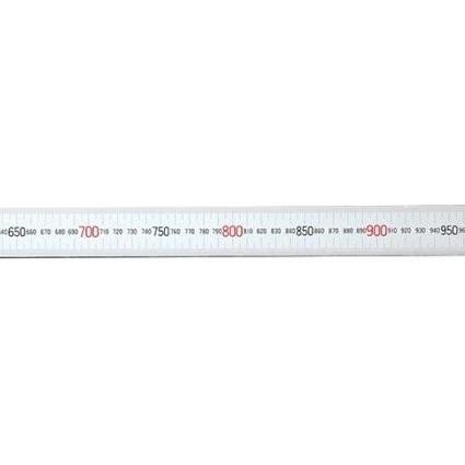 

Penggaris Lurus 100Cm 13048 Shinwa Stainles Steel Rule Hard Chrome Jis New Stok