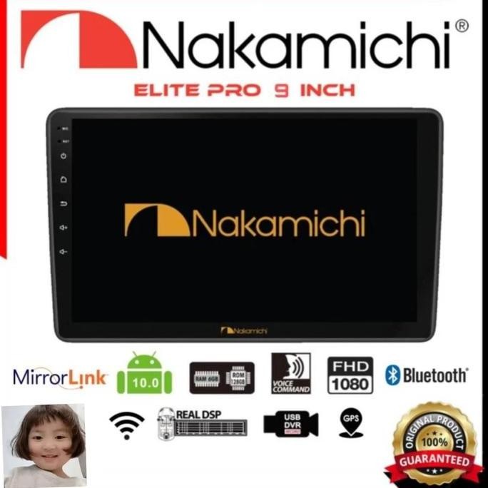 NEW Hu Android Nakamichi Elite Pro 9 inch New Ram 6/128 GB Raffa audio