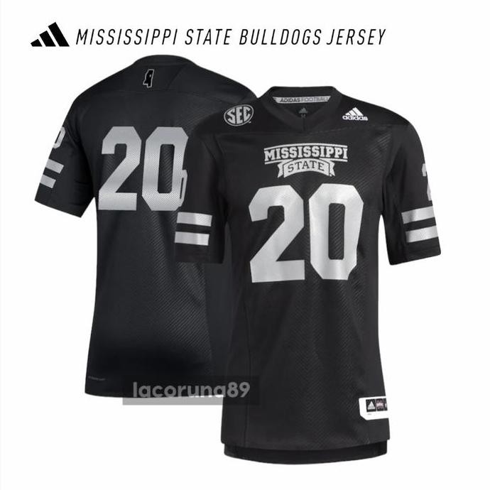 TERBARU - Jersey Original Adidas NFL College Missisipi states