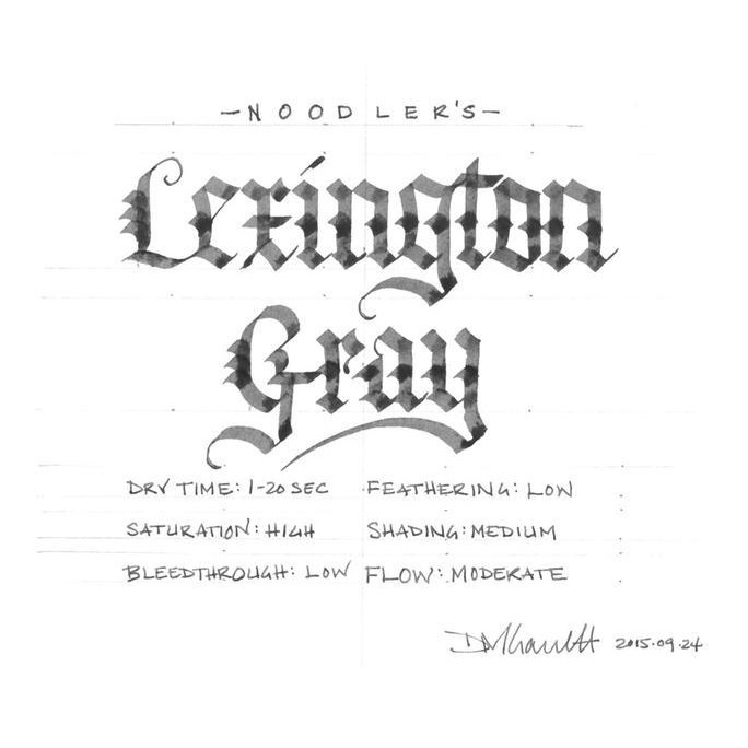 

Noodler'S Bulletproof Ink Lexington Grey 89Ml / 3Oz New Stok