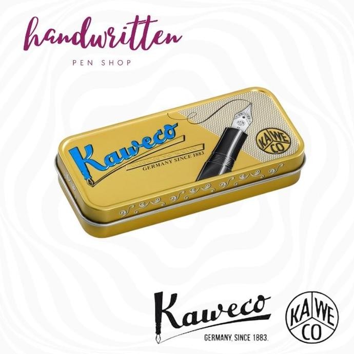 

BEBAS ONGKIR - KAWECO Gift Tin Case For Ballpoint / Rollerball / Fountain Pen /Pencil