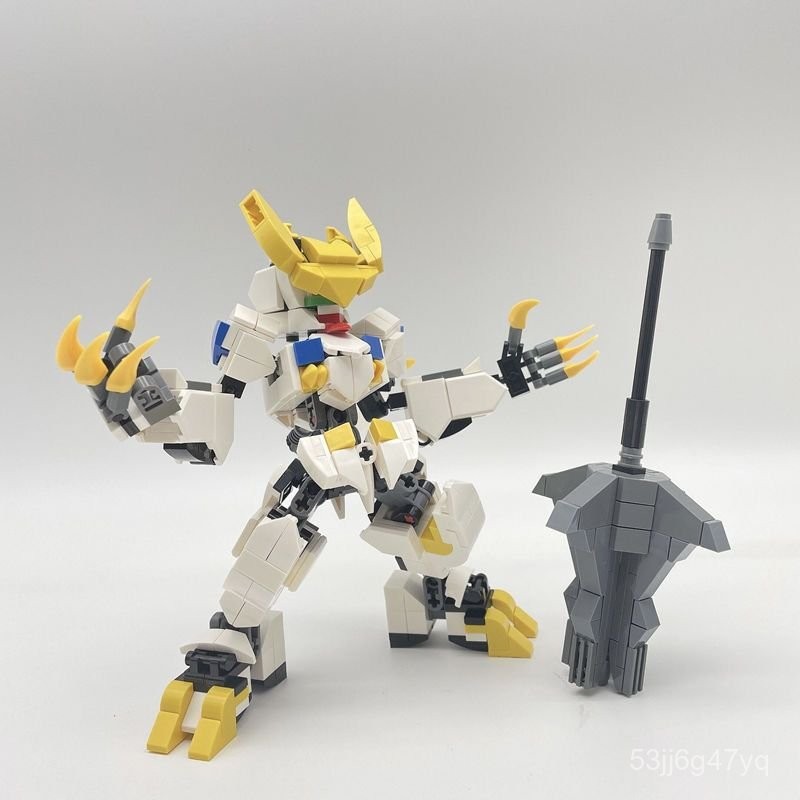 moc Building Blocks Toy Barbatos Wolf Mecha King Lego Assembly Puzzle Educational Children's Boys Me