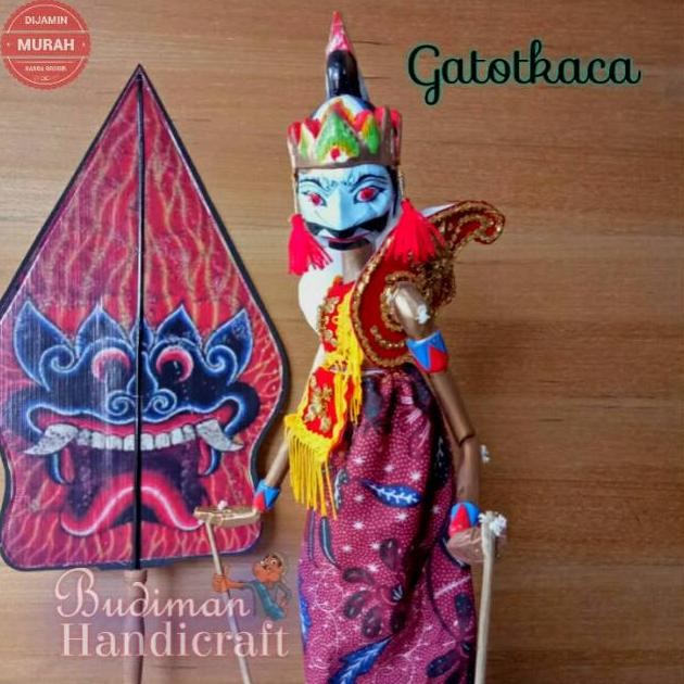 Wayang Golek Gatotkaca Ordinary Quality & Sayap DiM