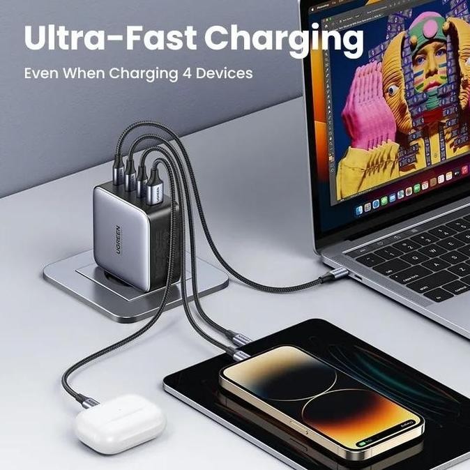 Ugreen Charger Gan Pd Type C 33W 65W 100W | Kepala Casan Fast Charging