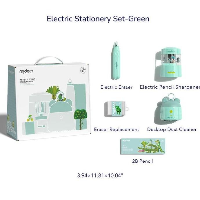 

TERBARU - mideer Electric Stationery Set: Citrus Glow peralatan sekolah