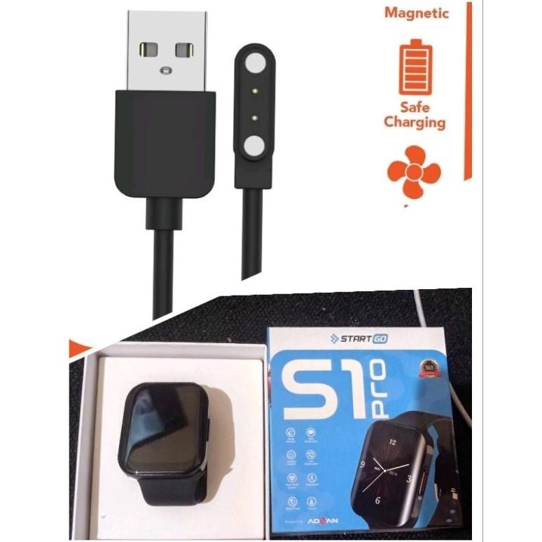 Advan Start Go S1 Pro Kabel Charger Magnetic Smartwatch Advan S1 V2 S2 Pro S1 Pro advan S3 Start Go 