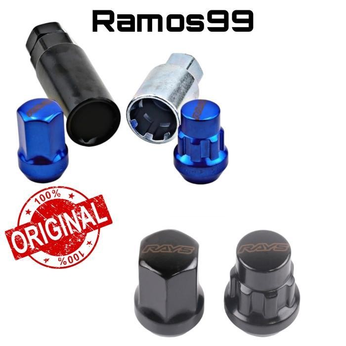 Toyota Innova Reborn Venturer Zenix Original Mur Roda Racing Rays Baut Lugnut Mobil Anti Maling Orig