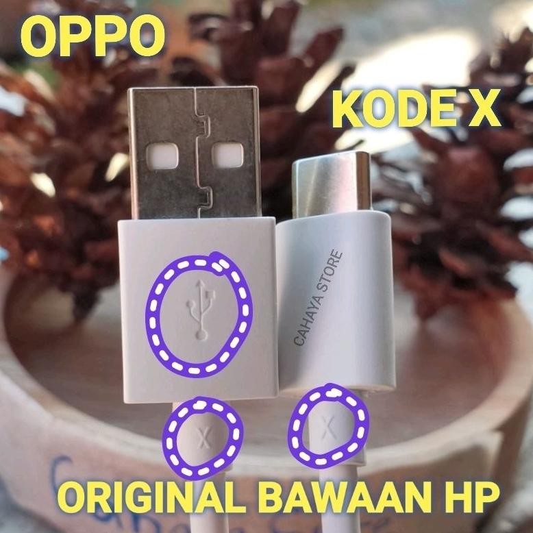 Ct_C1077 Kabel Data Oppo Tipe C Charger Kode X  2A 33Wat 10Wat 18Wat Copotan Bawaan Hp Original 100%