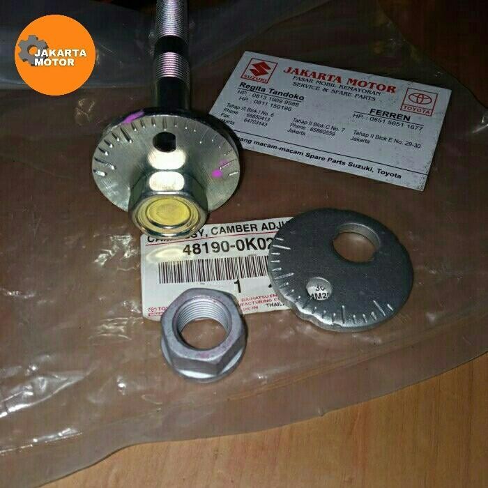 Baut Mur Ring Chamber Lower Arm Innova Original 1Set Original Dan Terpercaya