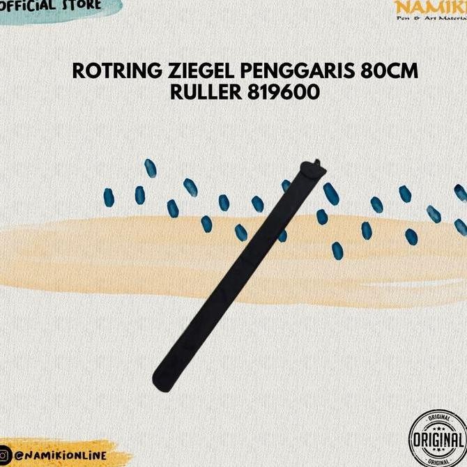 

Rotring Ziegel Penggaris 80Cm Ruller 819600 New Stok