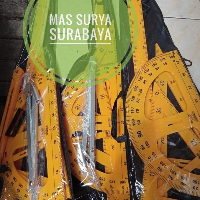 

Ruler Set Penggaris Matematika New Stok