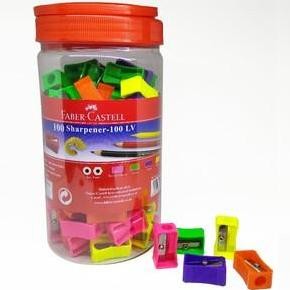 

[ Toples ] Rautan Pensil Sharpener - Faber Castell 100 Lv ! New Stok