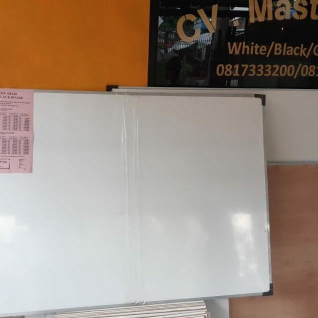 

Whiteboard Magnetik 80X120 Cm New Stok