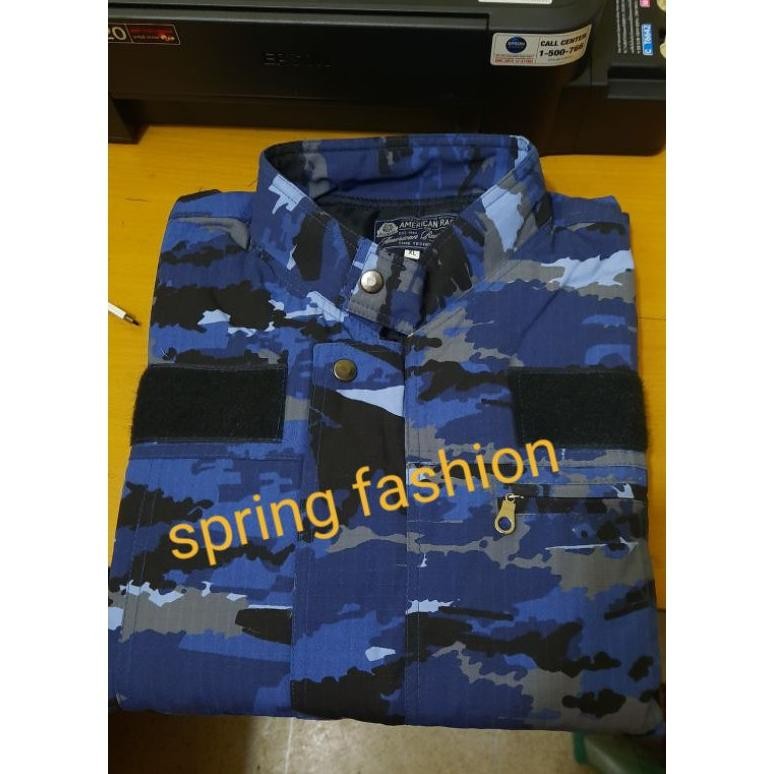 Original Jaket Loreng Tni Au - Jaket Tni Au Slim - Jaket Loreng Au Model Abg - Jaket Tni Au Pres Bod