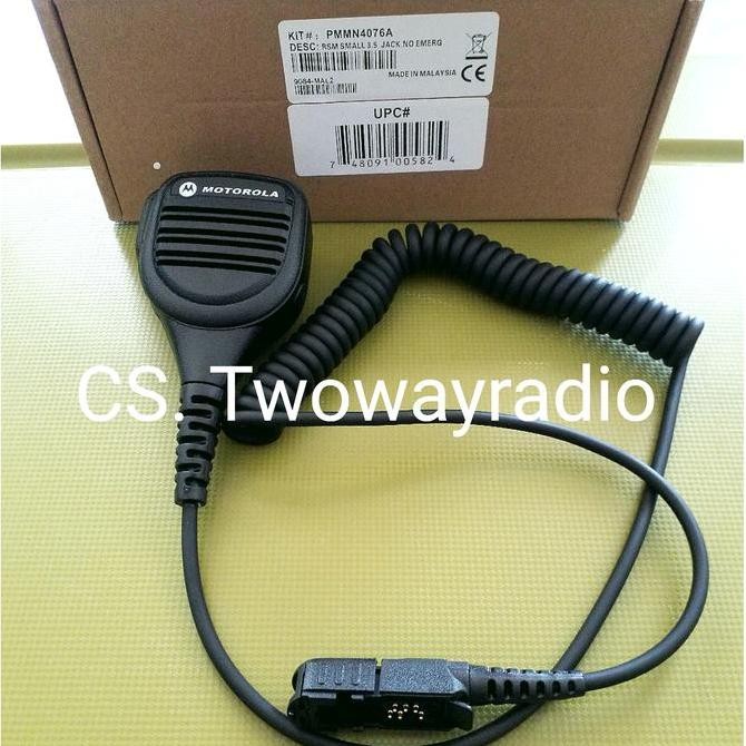 Hand Mic HT Motorola XIR P6620i P6600 PMMN4076A Mic PTT Extramic Original