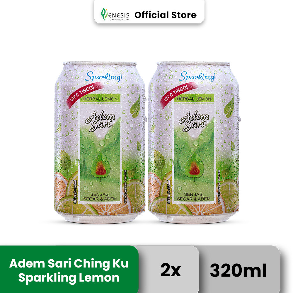 

Adem Sari Ching Ku Sparkling Lemon 320 ml x2