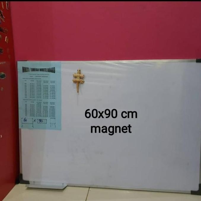 

White Board 90 X 60 Papan Tulis Anak 60X90 Cm Siap Gojek/Grab New Stok
