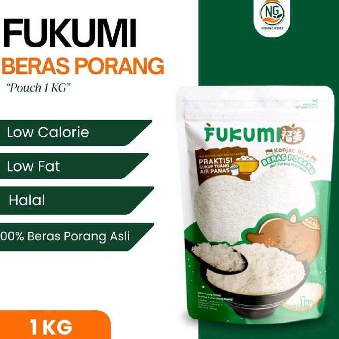 

BERAS PORANG FUKUMI POUCH 1KG P88