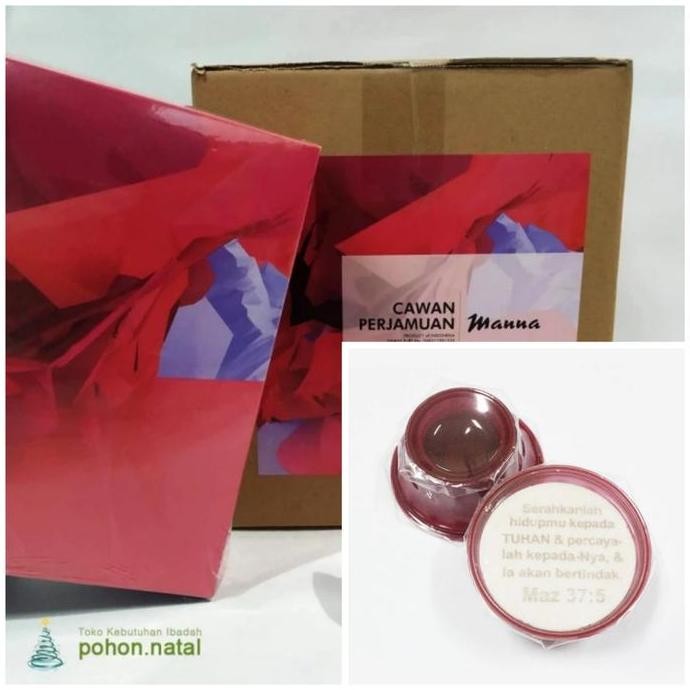 

Paket @200 Hosti Ayat Manna Roti Perjamuan Kudus Cup PS