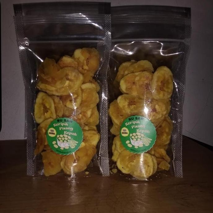 

Keripik Pisang Kepok 100 Gram Snacks Makanan Ringan Kripik Cemilan