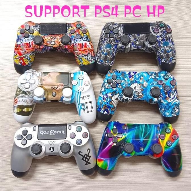 TERBARU - STIK PS4 OP STICK PS4 MOTIF STIK PS4 ORI PABRIK GAMBAR