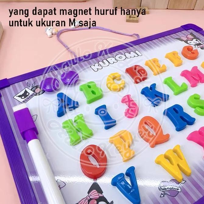 

Papan Tulis Putih Whiteboard Cinnamoroll Kuromi New Stok