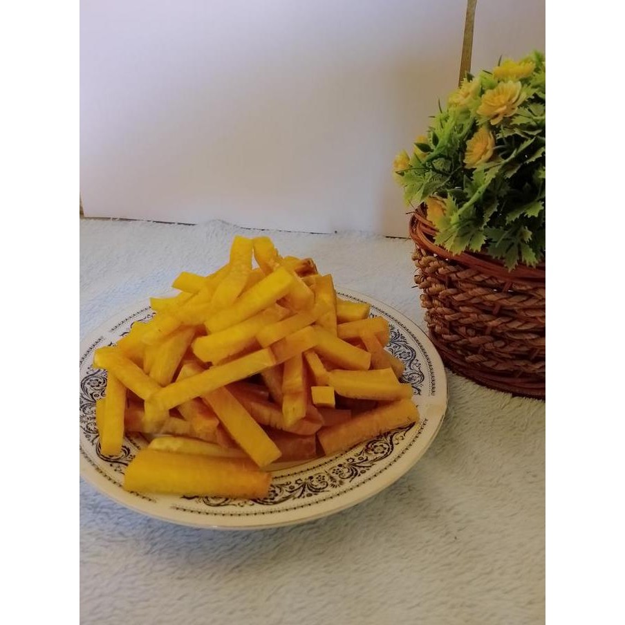 

Keripik Stik Sukun Grade A Kripik Kering Camilan Gurih Enak Lezat - Snack Organik - Makanan, Crispy Cemilan Keripik Buah