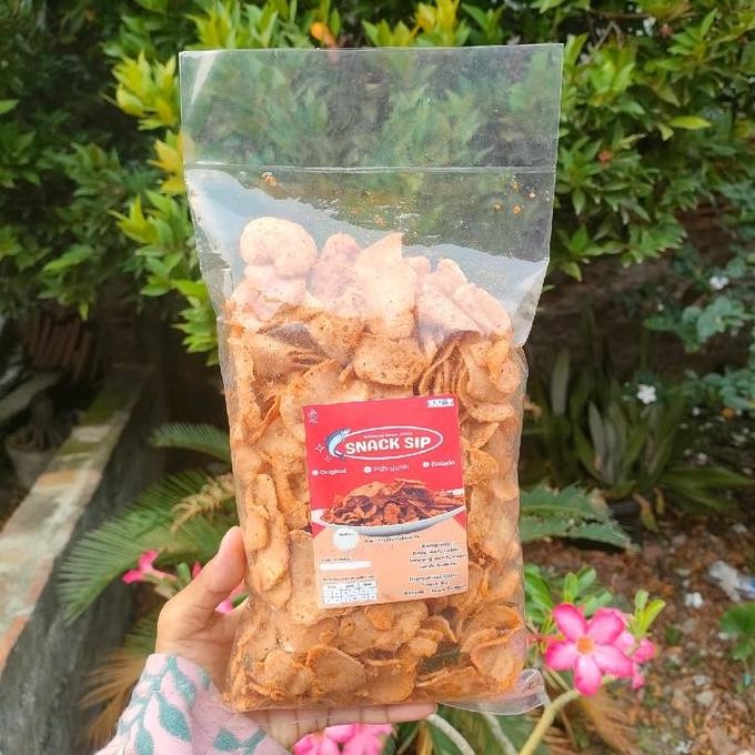 

Basreng Daun Jeruk 200 Gram Camilan Gurih Renyah Sehat - Snack Makanan - Food Cemilan Pedas Goreng