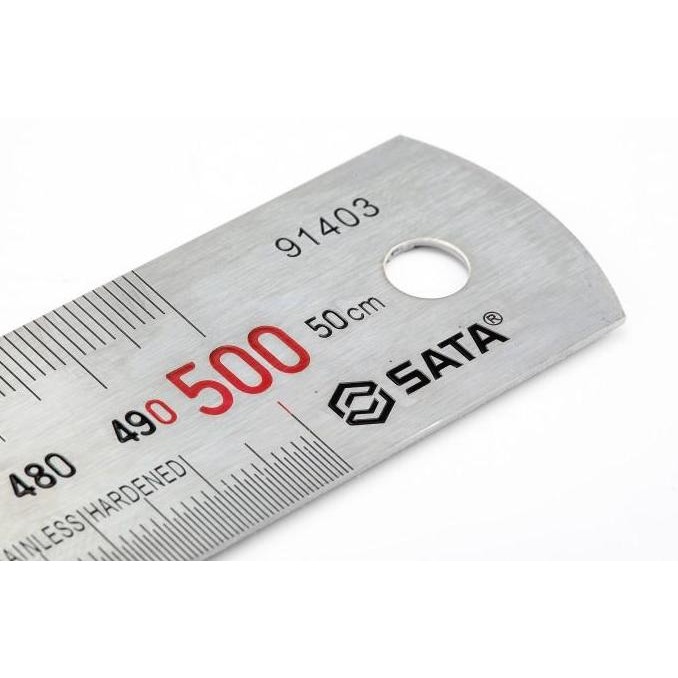 

Penggaris Besi 500 Mm Steel Rules 50 Cm Sata Tools New Stok