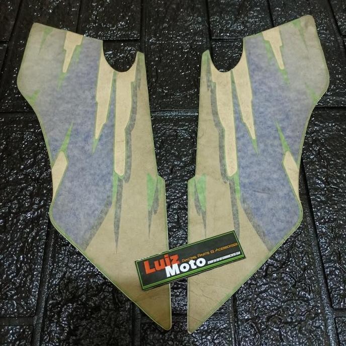 ninja kis 97 stiker body tangki kanan kiri original kawasaki sepasang
