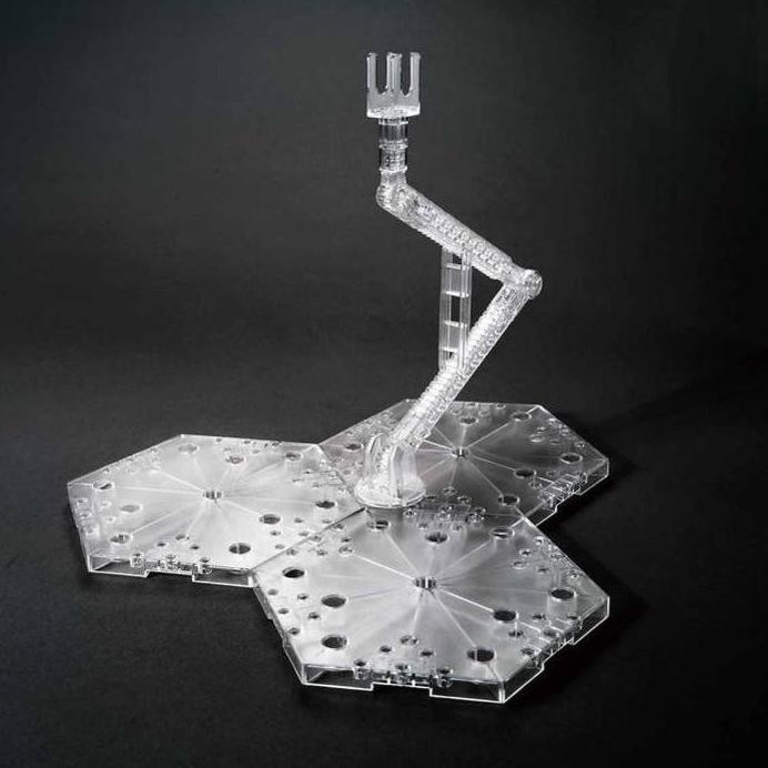 Action Base 4 Clear - Bandai / Gundam / Action figure