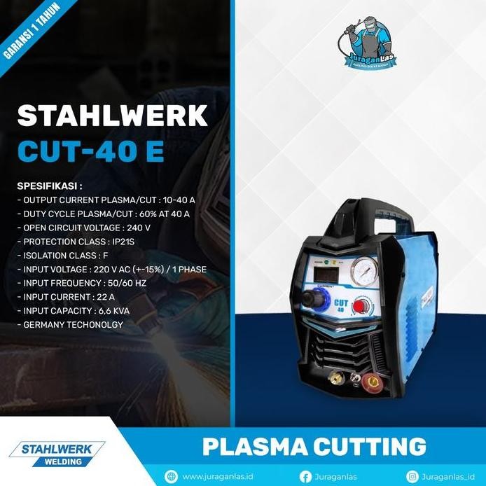 ready  Mesin plasma cutting 40A merk Stahlwerk CUT-40E
